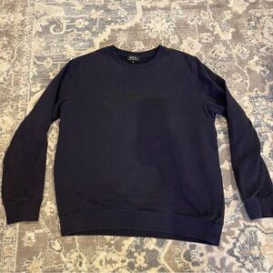 A.P.C. Men's Navy Sweater